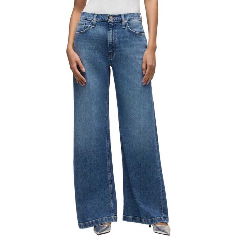 Hudson Jeans Womens  Jodie Loose Fit Wide Leg Jean